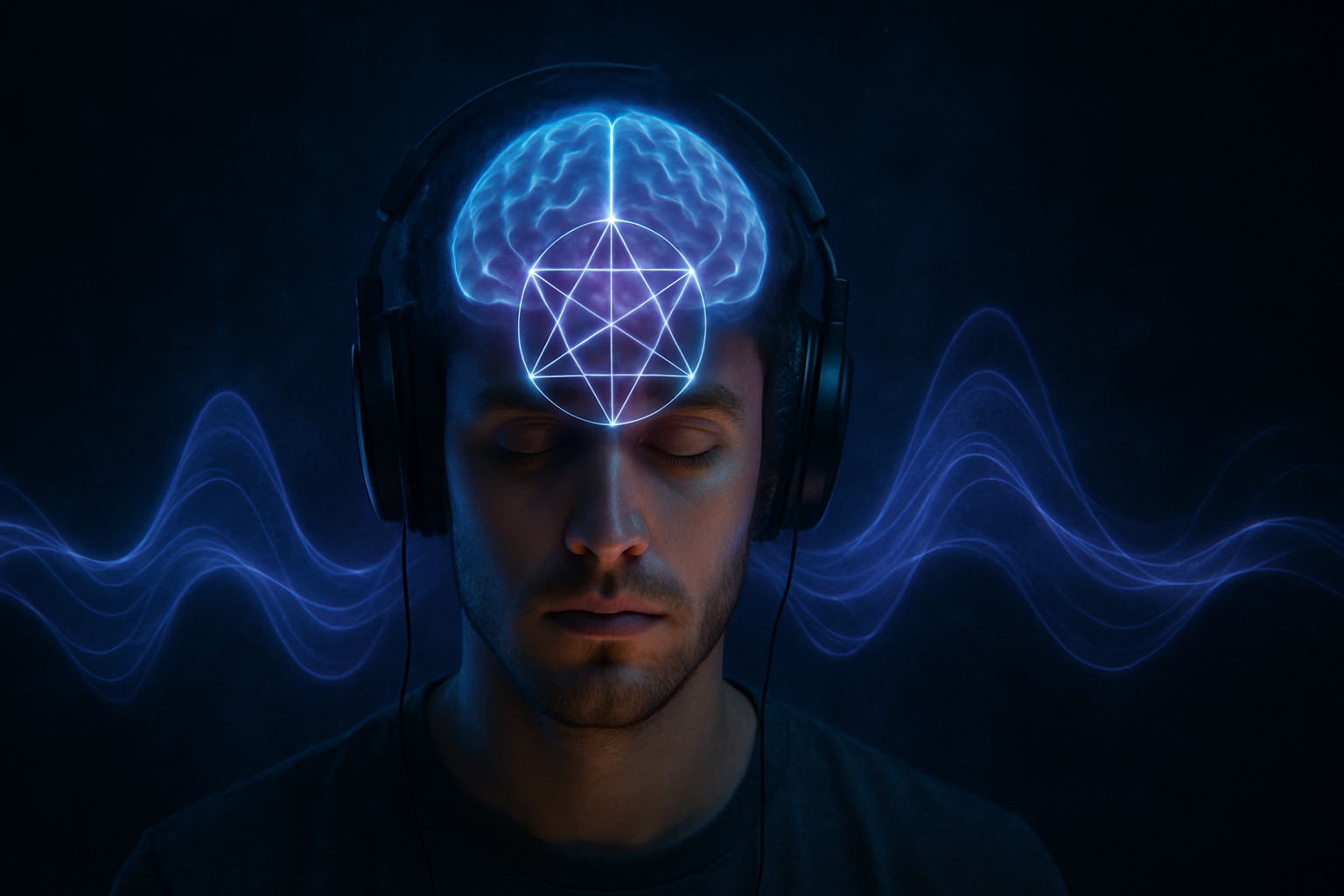 Binaural Beats for Anxiety: How Dual-Tone Auditory Entrainment Recalibrates the Stress Response and Trains the Brain Toward Calm